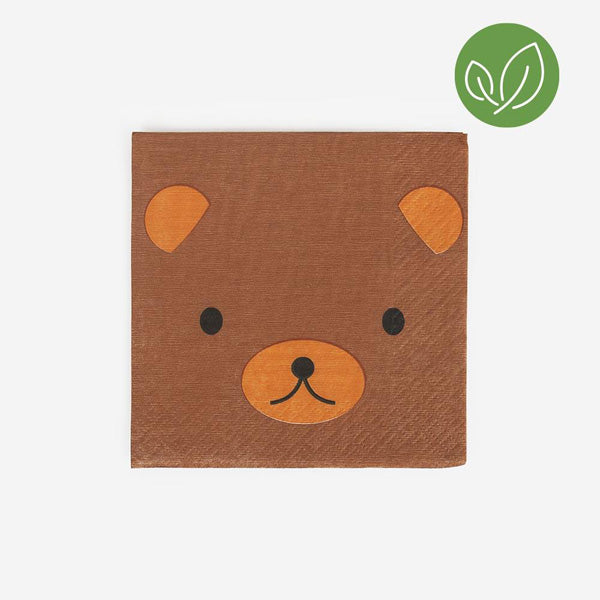 Woodland Animal Napkins