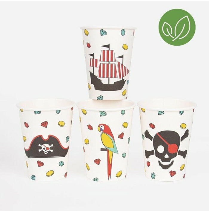 Red Pirate Cups