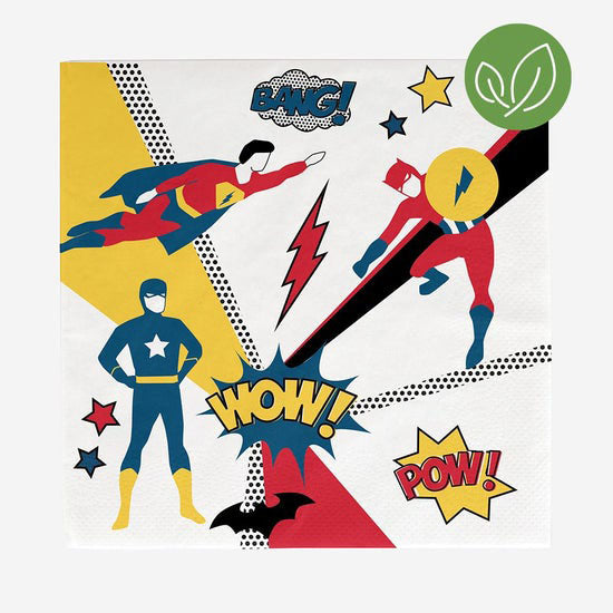 Guardanapos Super Heróis