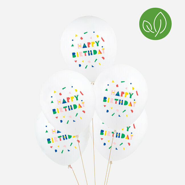 Balões Happy Birthday Birthday Sprinkles
