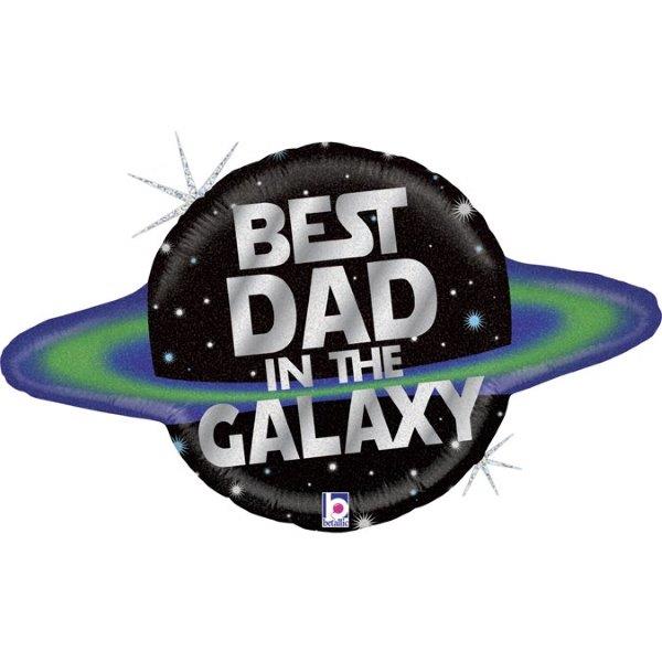 Balão Foil Best DAD in the Galaxy