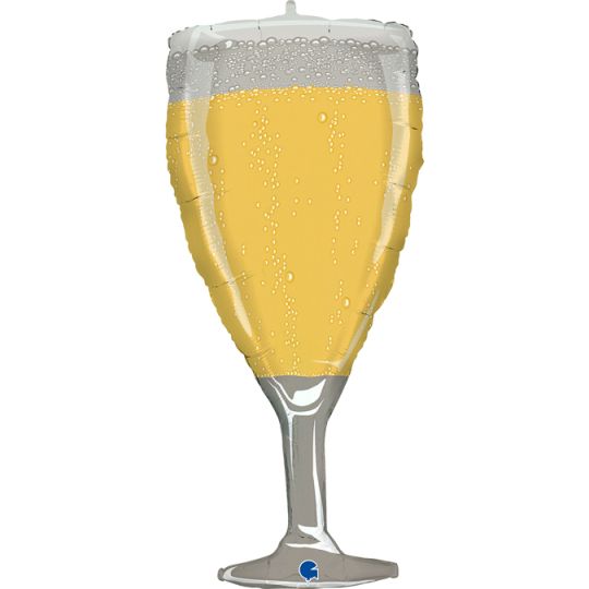 94cm Happy New Year Champagne Glass Balloon