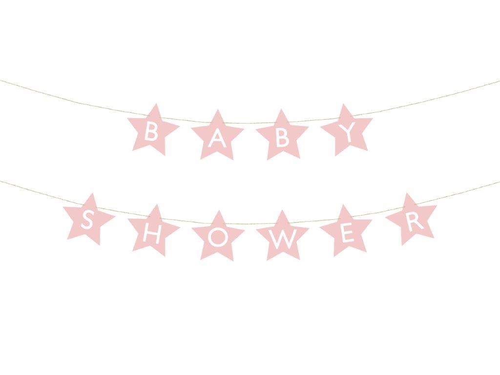 Little Star Banner - Hello Baby Gold