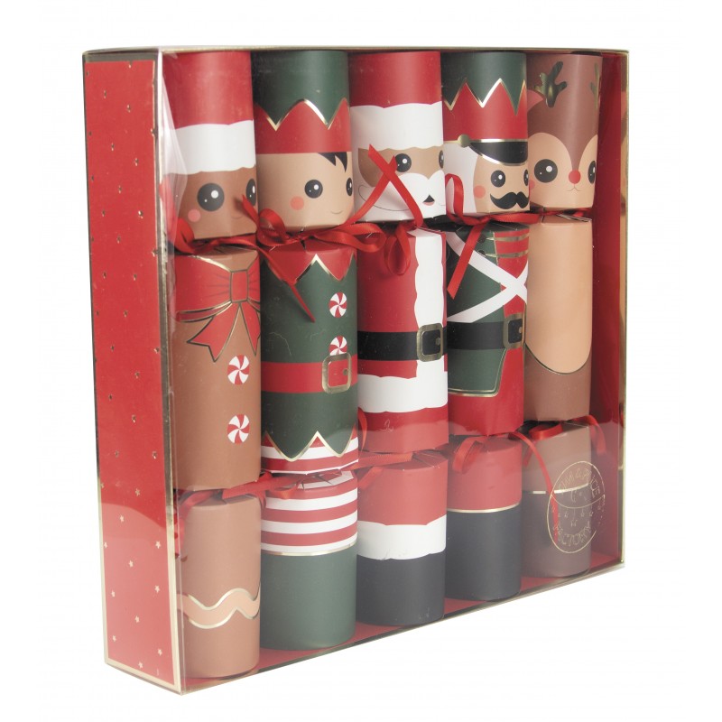 Set of 5 Christmas Crackers