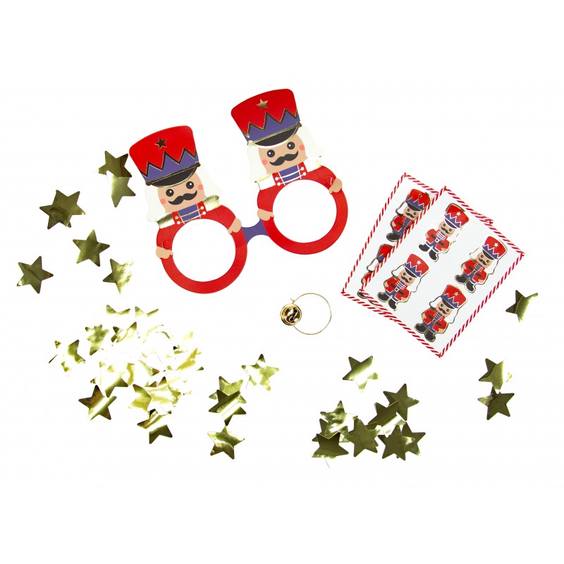 Conjunto 5 Crackers Soldadinhos de Chumbo