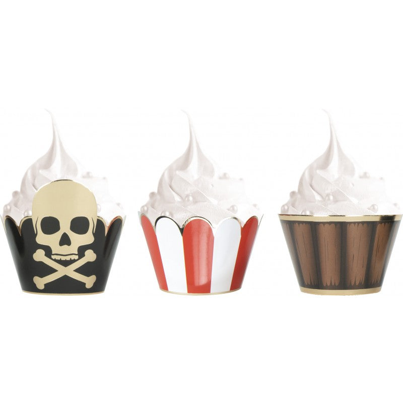Forma Cupcakes Piratas