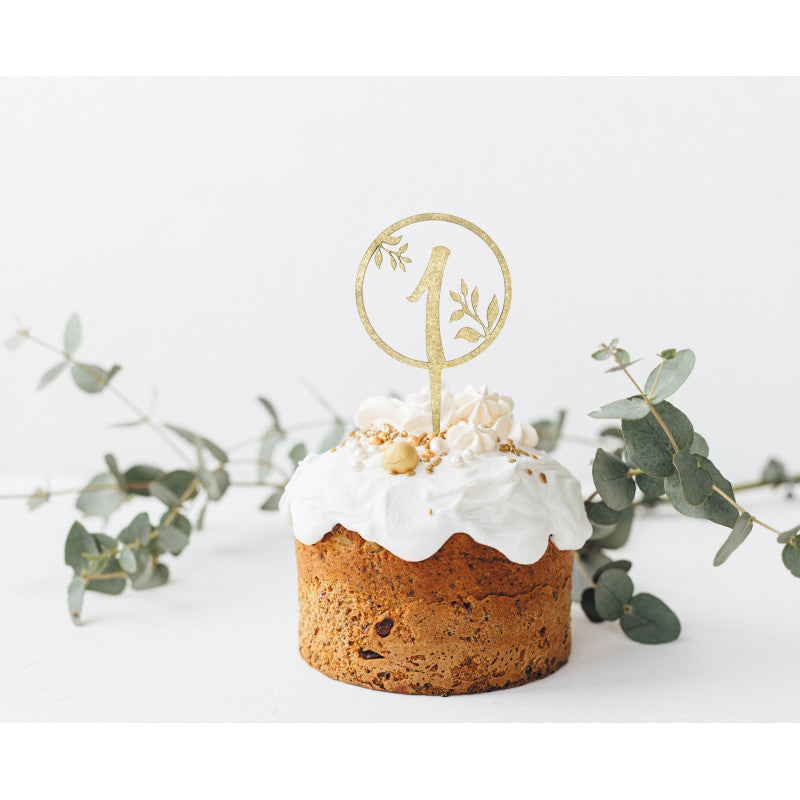 Wooden Cake Topper Nº1