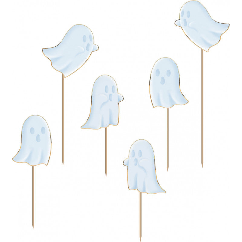 Topos de Bolo Fantasmas Pastel de Halloween