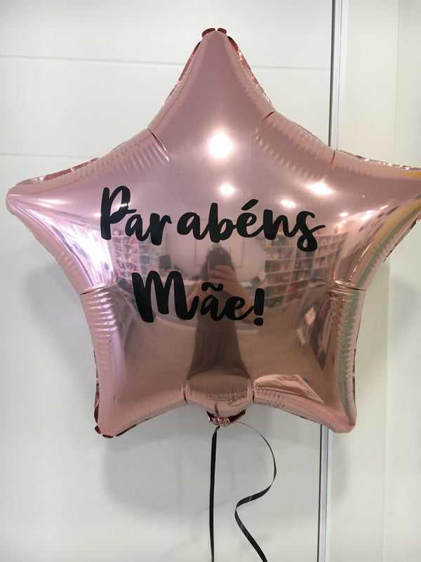 Personalized Star Balloon (2 words)