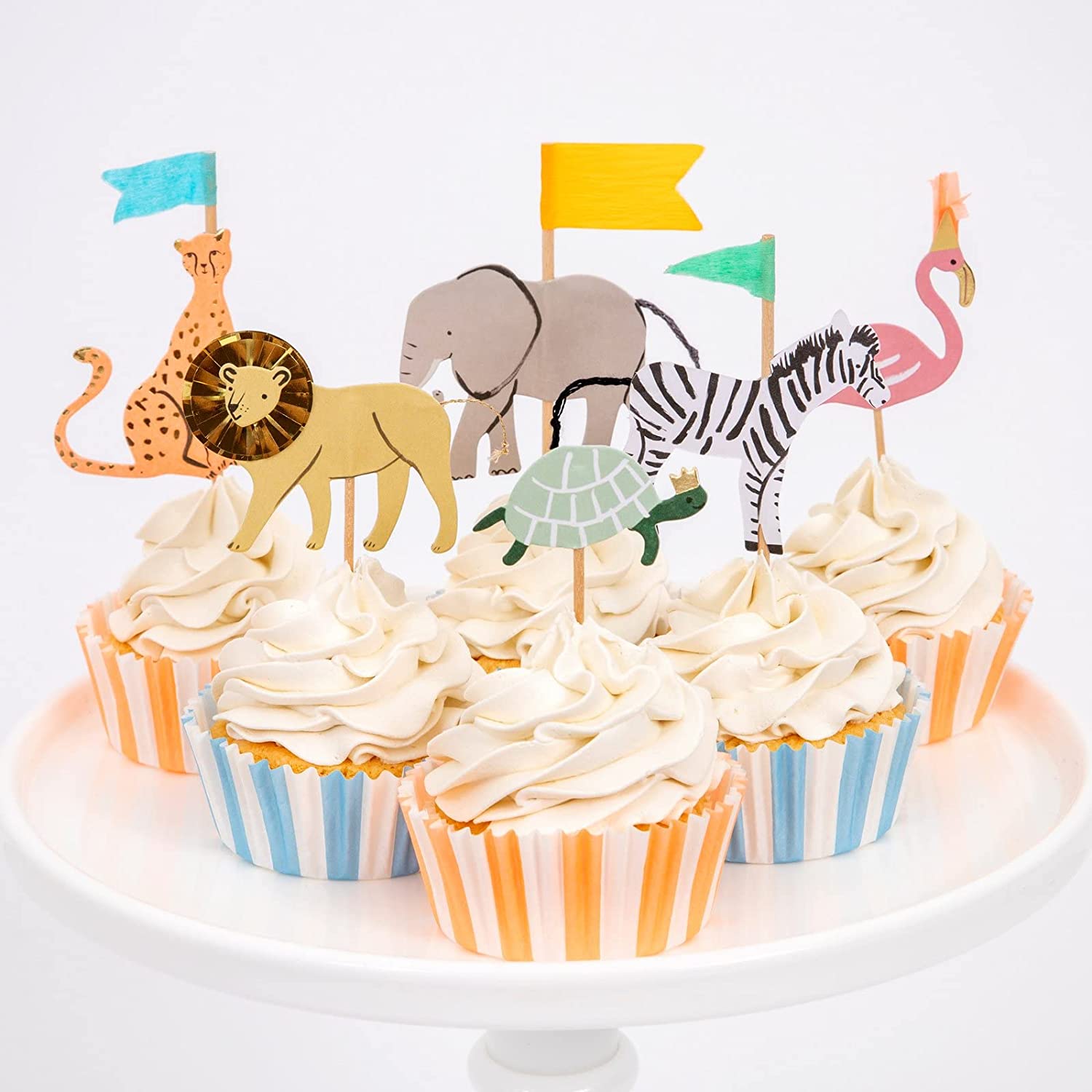 Jungle Animals Cupcake Kit