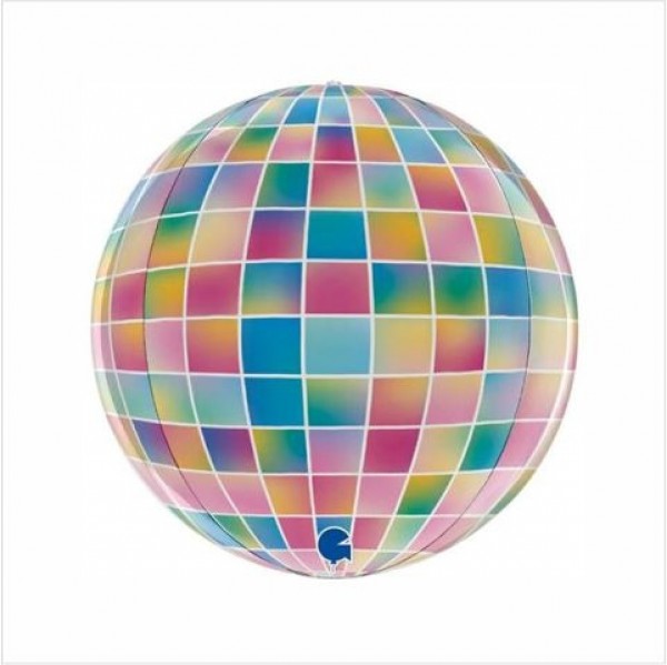 Balão Orbz Bola de Espelhos Colorido