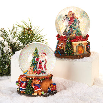 Snowglobe Pai Natal