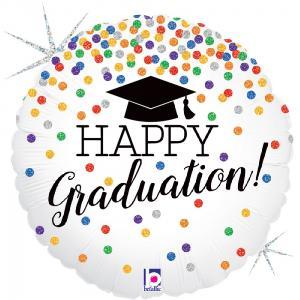 Balão Foil Happy Graduation