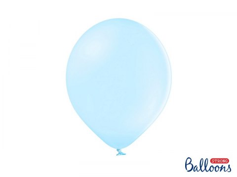 Balão Latex Azul Pastel 12 Cm