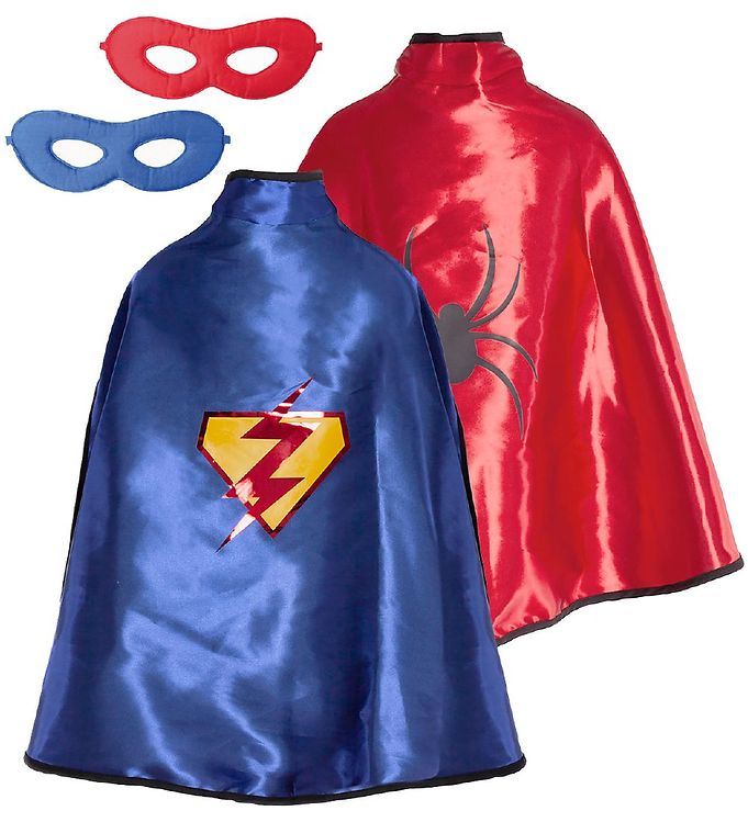 Capa e Máscara Reversível Super Hero