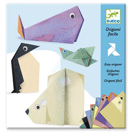 Jogo de Origami Fácil - Animais Polares