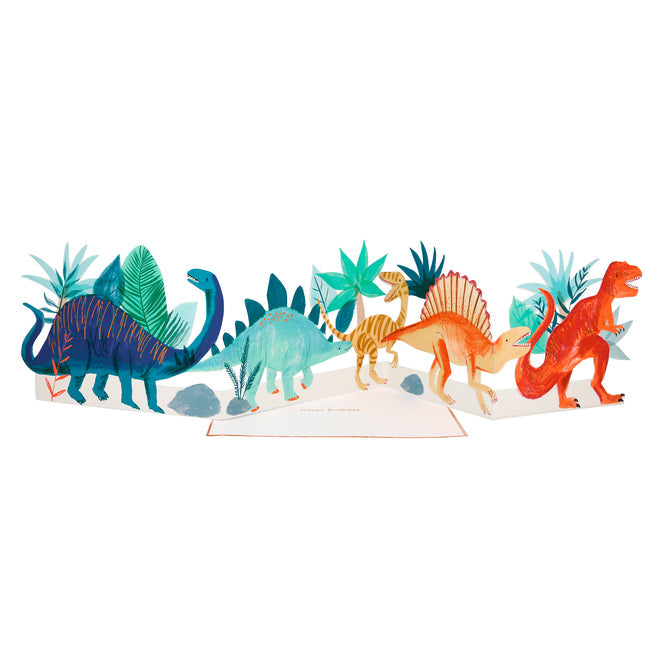 Postal Happy Birthday Dinossauros