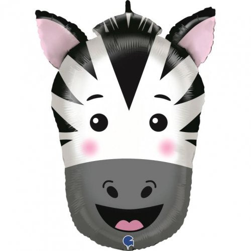 Balão Foil Cabeça Zebra