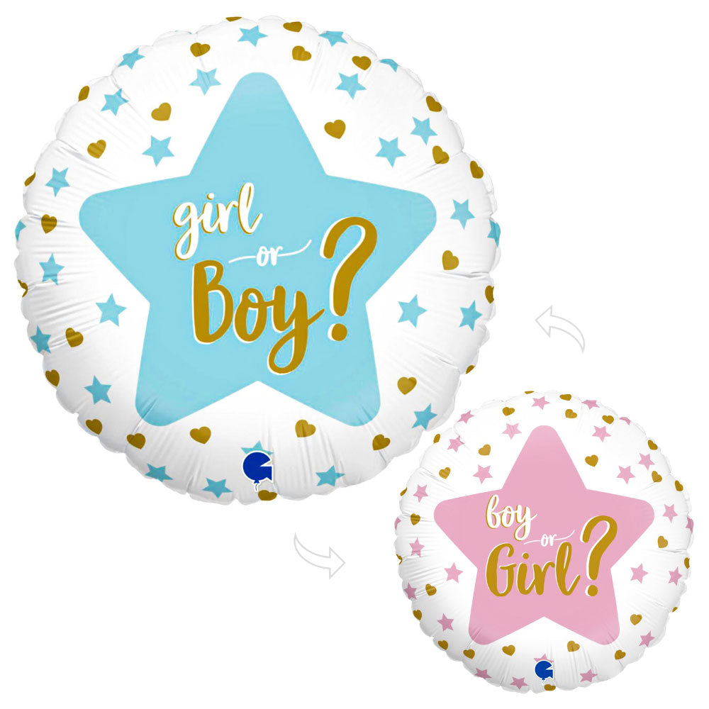 Balão Foil Boy or Girl - Revelação