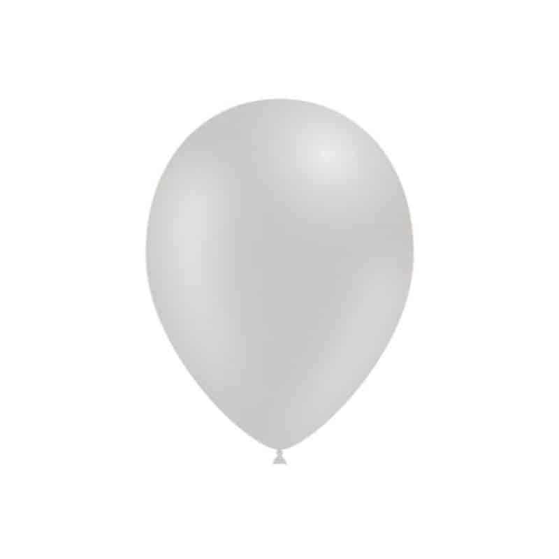 Gray Latex Balloon