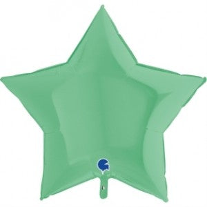 Balão Foil Estrela Verde Mate