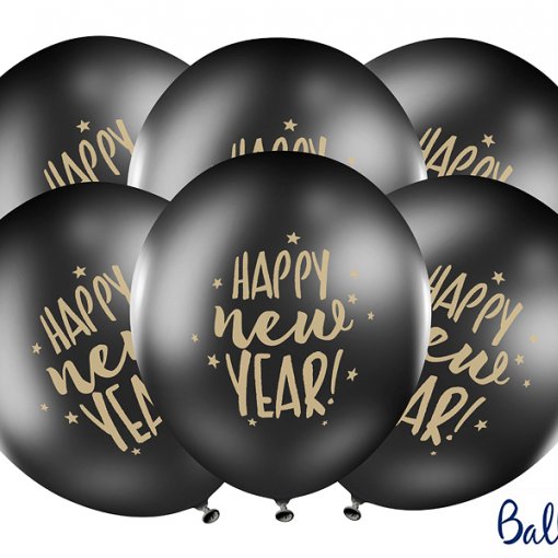 Balões Latex Happy New Year
