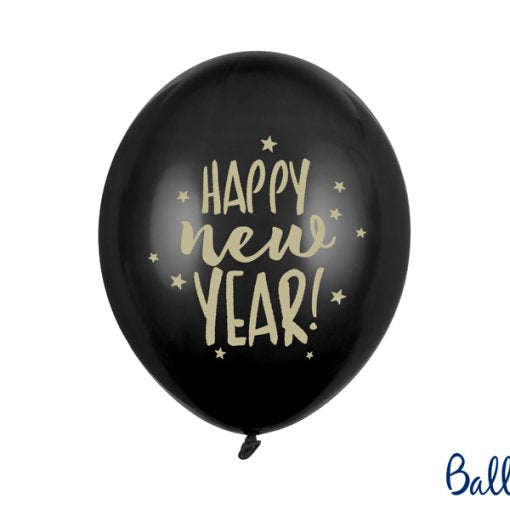Happy New Year Latex Balloon