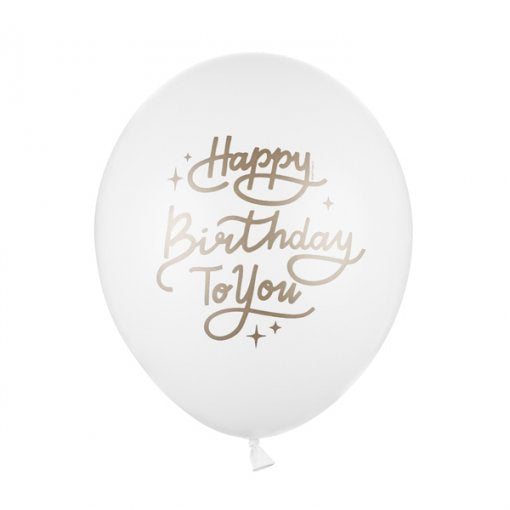 Balão Latex Happy Birthday To You