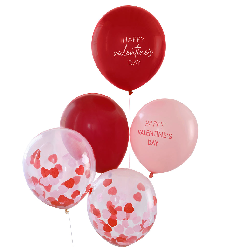 Balões Latex Happy Valentine's Day