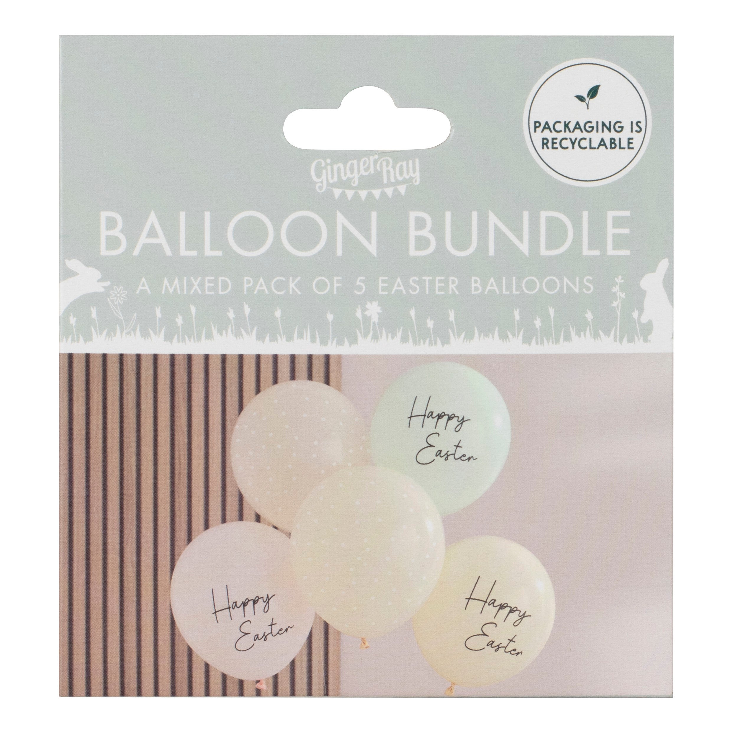 Balões Latex Happy Easter