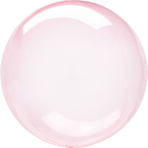 Balão Crystal Clear Rosa
