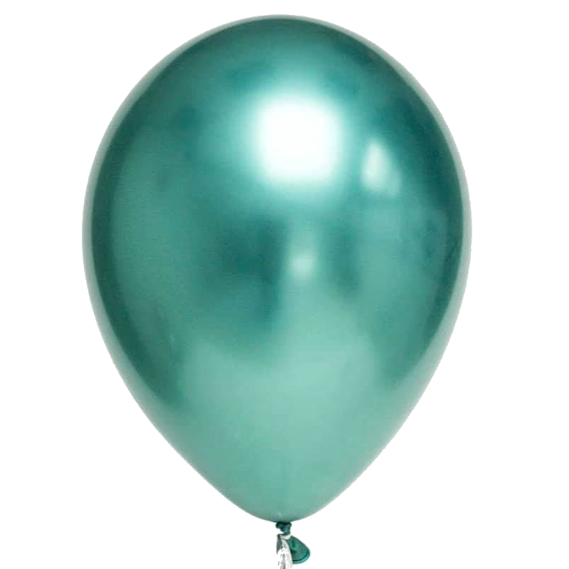 Balão Latex Verde Chrome