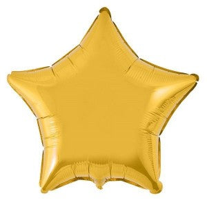 Balão Foil Estrela Dourada