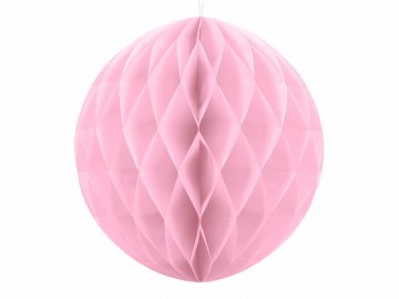 Honeycomb Bola Rosa Pastel