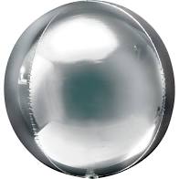 Silver Foil Orbz Balloon