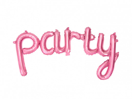 Pink Foil PARTY Balloon