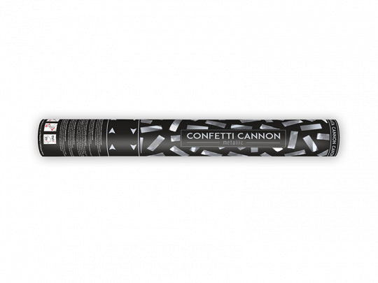 Silver Confettis Cannon