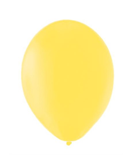 Balão Latex Amarelo Torrado