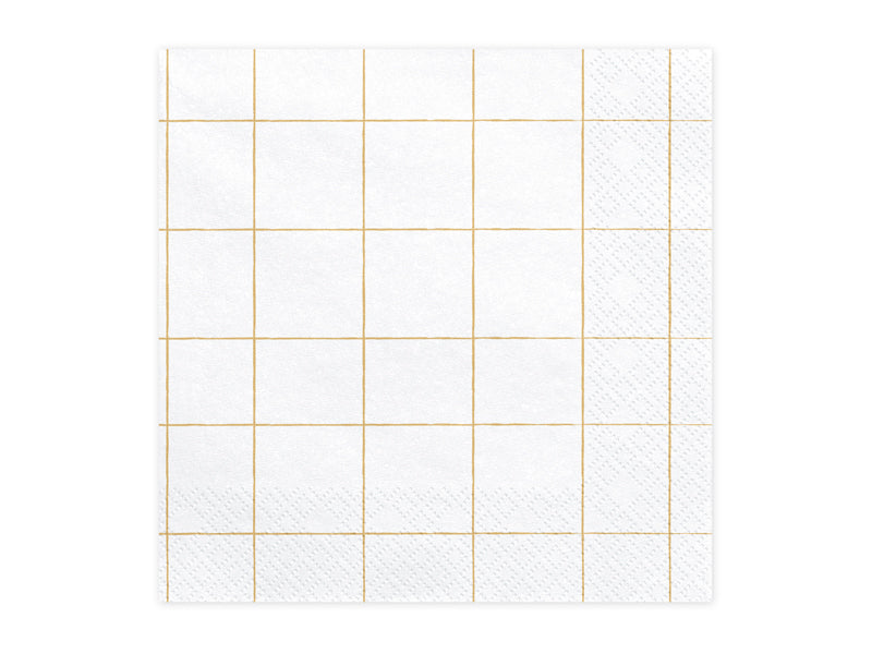 Golden Square Napkins