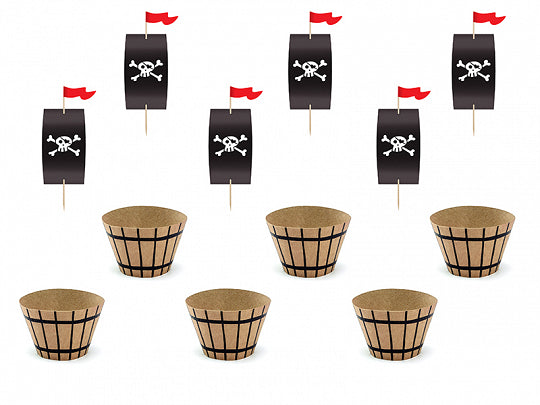 Pirate Cupcake Kit