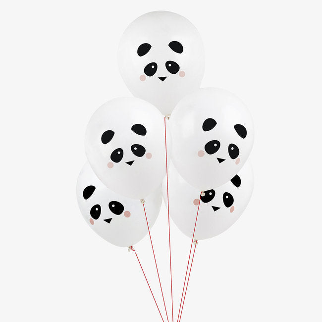 Panda Printed Latex Balloon