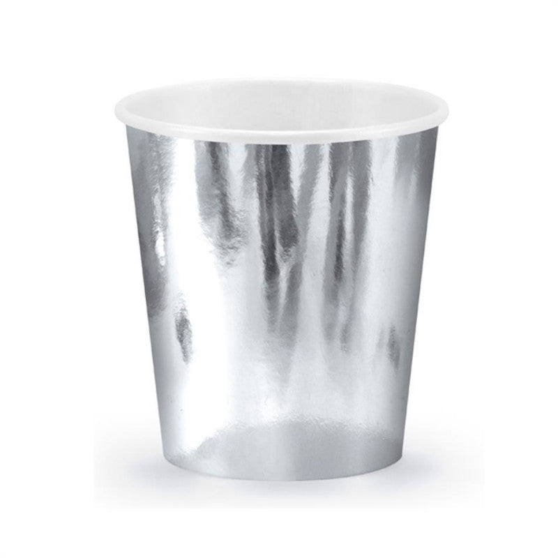 Copos Prateados Foil