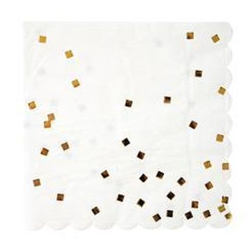 Guardanapos Confettis Dourados (grande)