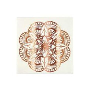 Mandala Rose Gold Napkins (small)