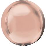 Foil Balloon Orbz Pink Gold