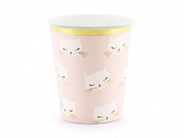 Pink Cats Cups