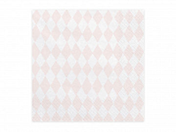 Pink Rhombus Napkins