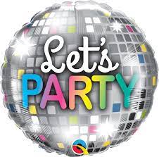 Balão Foil Disco Let´s Party
